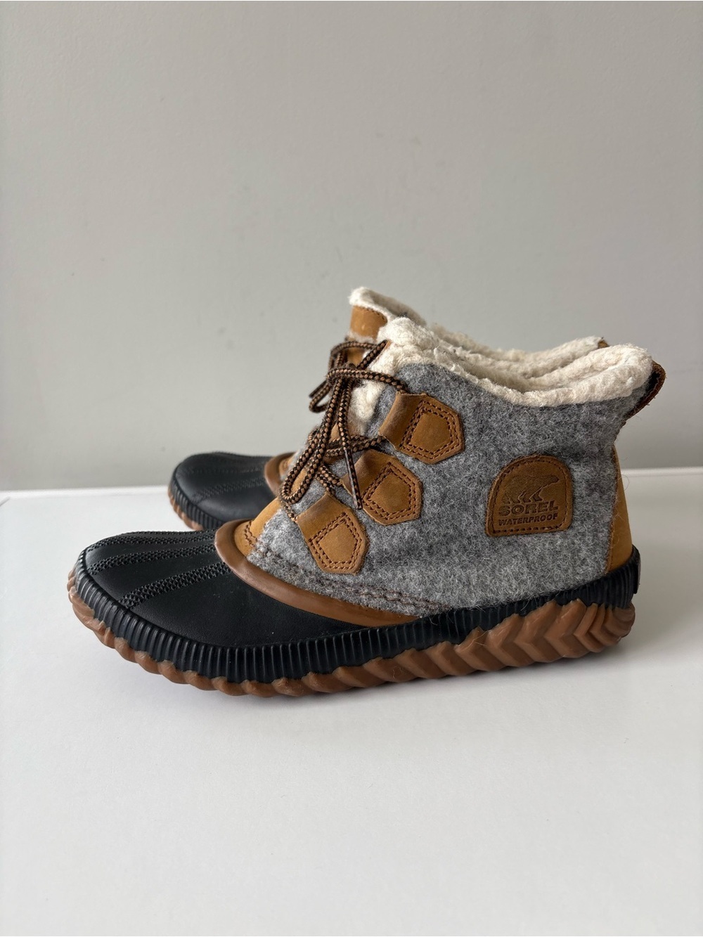 Sorel Out N About Plus Felt Boots Women’s 7 Waterproof